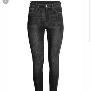 LOT 2 Pairs H&M Jeans Skinny Stretch High Waist